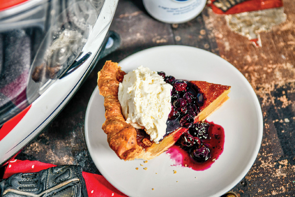 Fruit pie with whipped cream at Vagabond Kitchen in Wheeling, West Virginia (photo courtesy of Vagabond Kitchen) Fruit pie with whipped cream at Vagabond Kitchen in Wheeling, West Virginia (photo courtesy of Vagabond Kitchen)