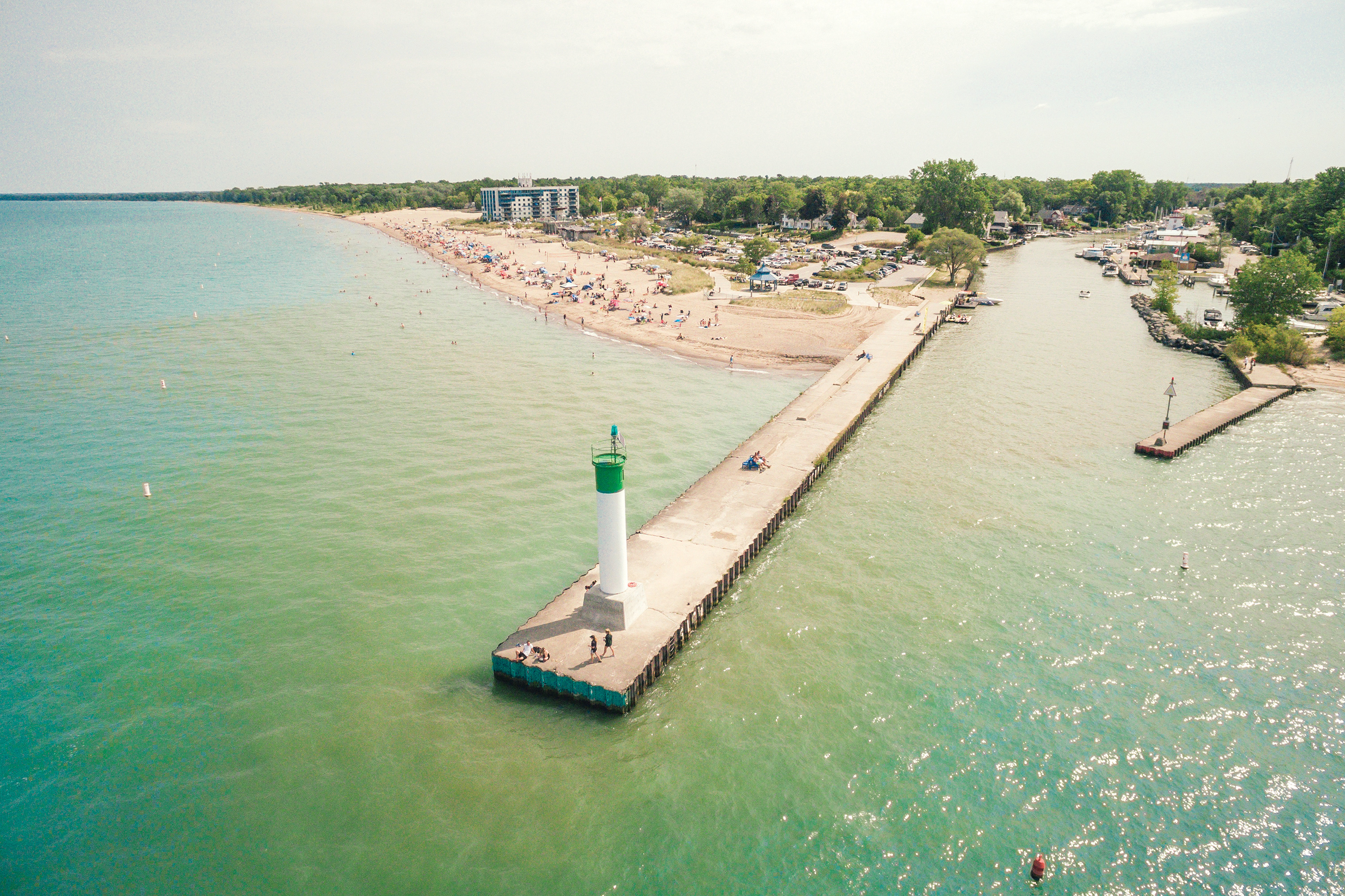 Grand Bend Beach in Grand Bend, Ontario (photo courtesy of Tourism Sarnia-Lambton) Grand Bend Beach in Grand Bend, Ontario (photo courtesy of Tourism Sarnia-Lambton)