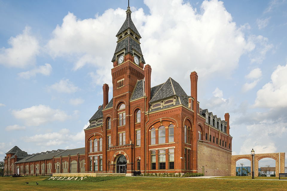 Clock Tower at Pullman National Historical Park in Chicago, Illinois (photo by National Park Service / Daniel Pels) Clock Tower at Pullman National Historical Park in Chicago, Illinois (photo by National Park Service / Daniel Pels)
