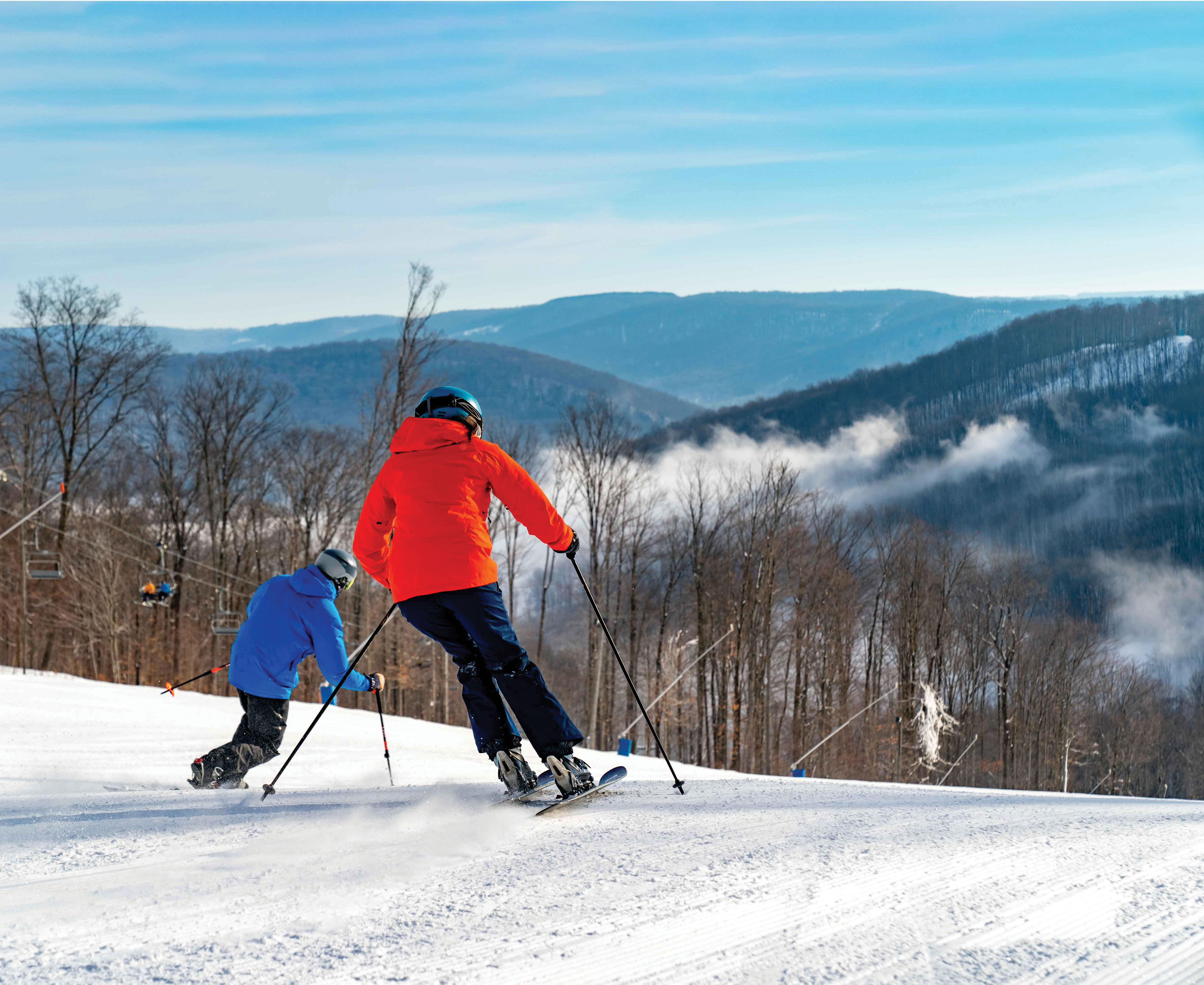 Skiing at Holiday Valley in Ellicottville, New York (photo courtesy of destination) Skiing at Holiday Valley in Ellicottville, New York (photo courtesy of destination)