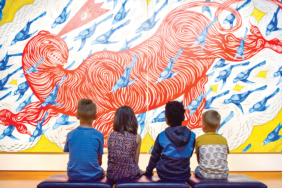 Kids at teh Fort Wayne Museum of Art in Fort Wayne, Indiana (photo courtesy of Visit Fort Wayne) Kids at teh Fort Wayne Museum of Art in Fort Wayne, Indiana (photo courtesy of Visit Fort Wayne)